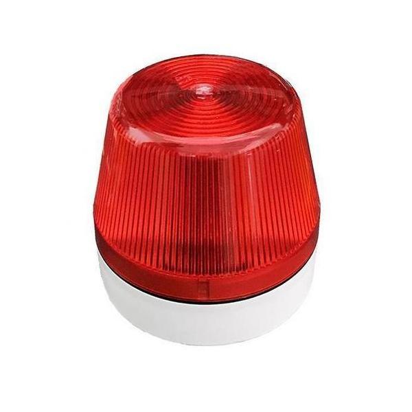 AVISADOR LUZ FIJA AL-3 12VCC/corriente ALTERNA ROJO