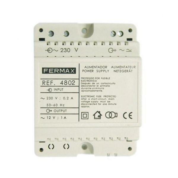 ALIMENTADOR DIN 4 12V AC/1A