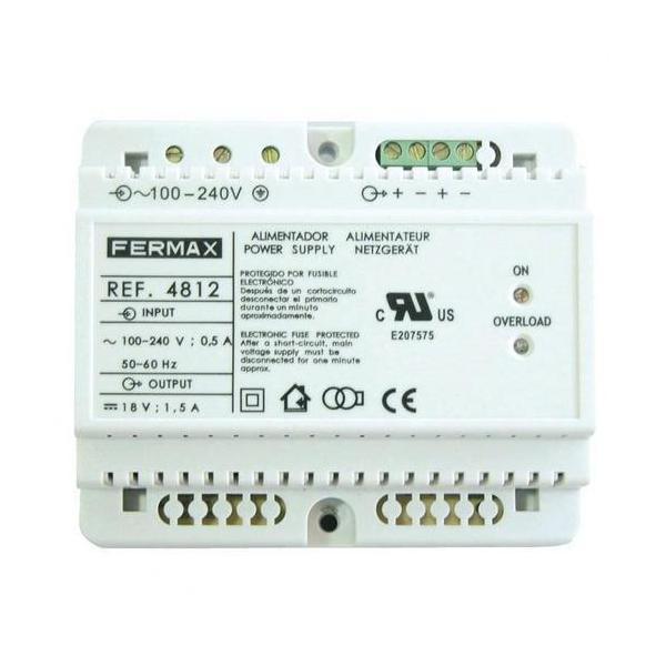 ALIMENTADOR 18VDC-1,5A DIN6