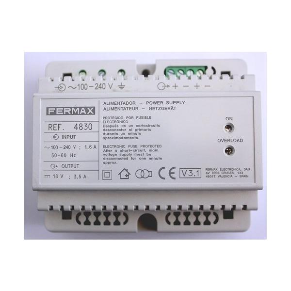 ALIMENTADOR 18VDC-3,5A DIN6