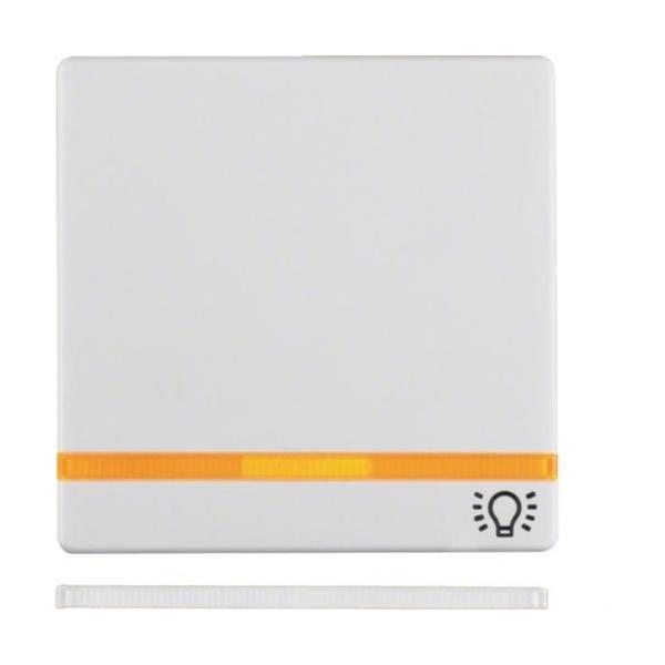 TECLA Q.1 CON LENTE+INSCRIPCIN LUZ BLANCO POLAR