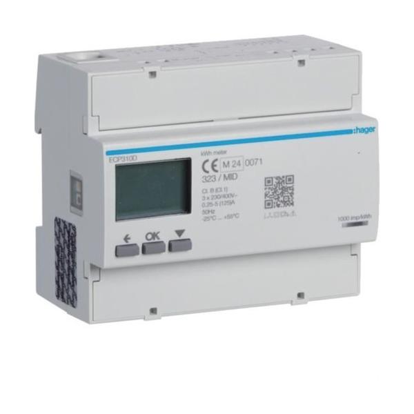 CONTADOR DE ENERGÍA 3F DIRECT 125A 6M S0 MID