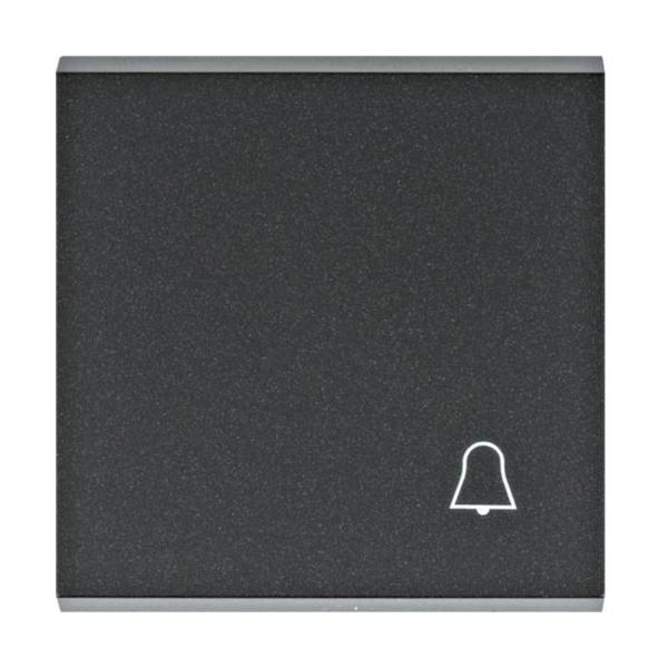 TECLA CON SMBOLO "CAMPANA" LUMINA NEGRO