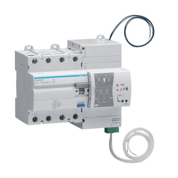 INTERRUPTOR DIFERENCIAL RECONEXIÓN AUTOMÁTICA 4P 25A 30mA 7 MÓDULOS VERSIÓN PRO