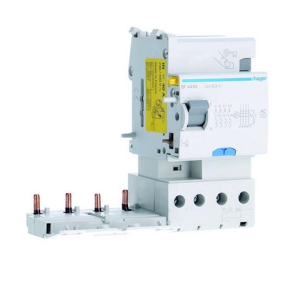 BLOQUE DIFERENCIAL TIPO-AC 300mA 4P 40A
