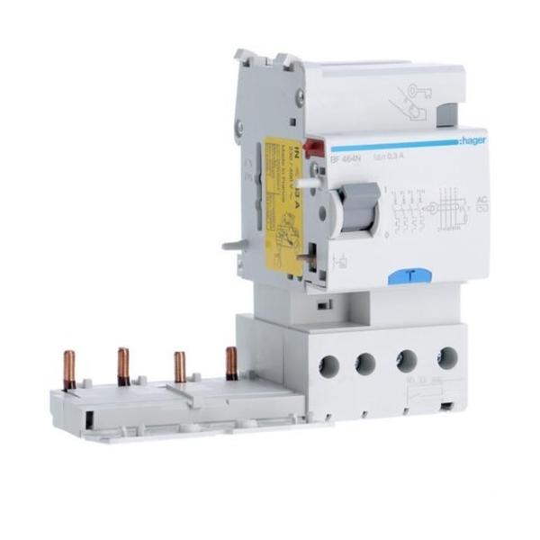 BLOQUE DIFERENCIAL TIPO-AC PARA INTERRUPTOR AUTOMTICO SERIES M Y N 4P 63A 300mA