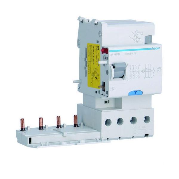 BLOQUE DIFERENCIAL TIPO-AC 500mA 4P 63A