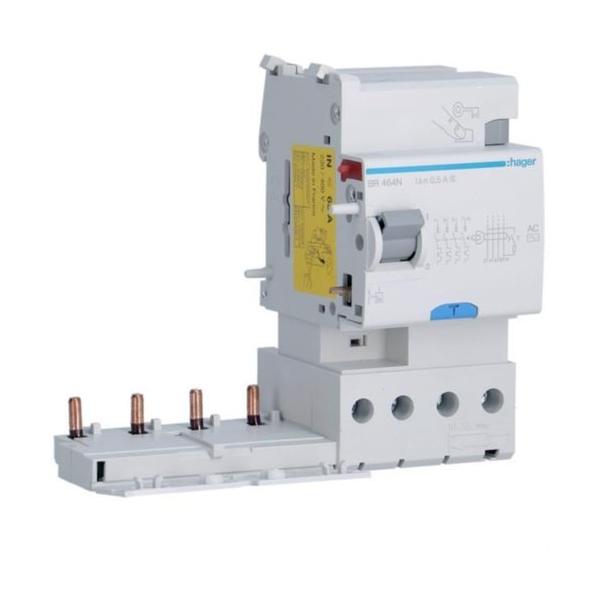 BLOQUE DIFERENCIAL TIPO-AC 500mA 4P 63A