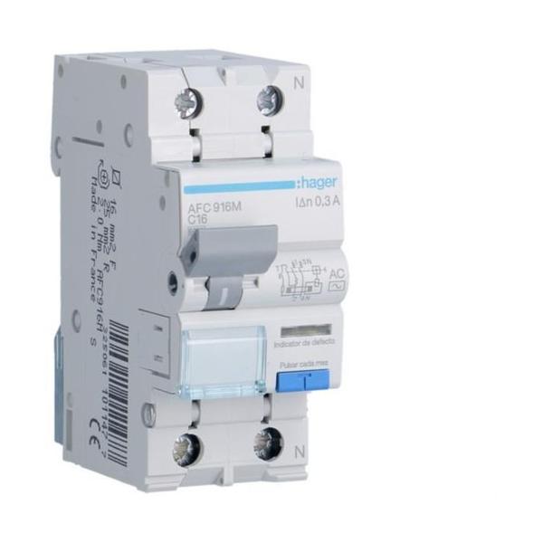 INTERRUPTOR AUTOMTICO DIFERENCIAL 1P+N C-16A 300mA