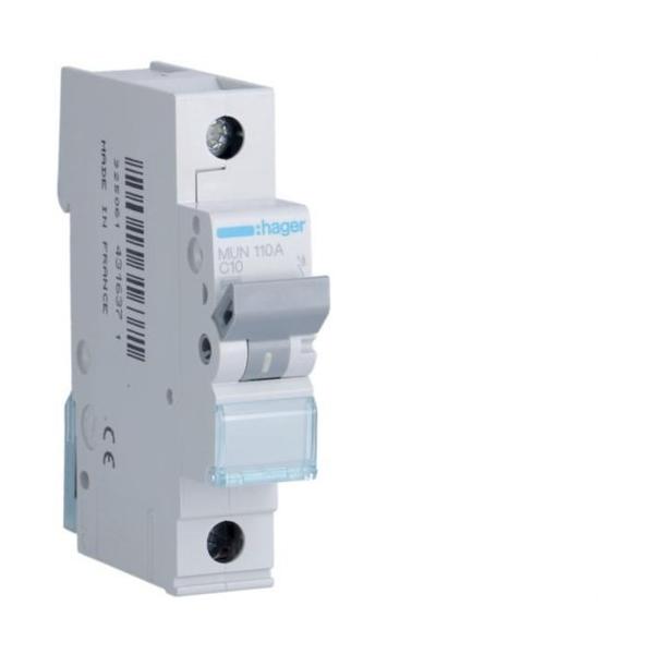 INTERRUPTOR AUTOMTICO 1P 10A CURVA-C 6kA