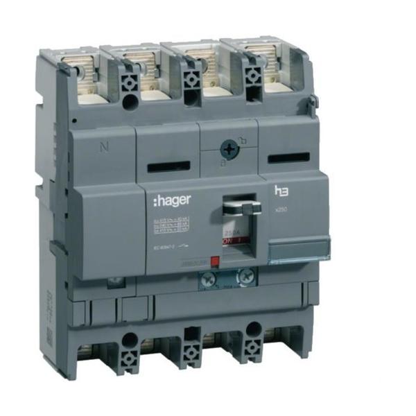 INTERRUPTOR AUTOMTICO X250 4P4D 40kA 160A TM REGULABLE
