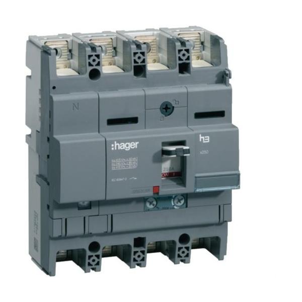 INTERRUPTOR AUTOMTICO X250 4P4D 40kA 250A TM REGULABLE