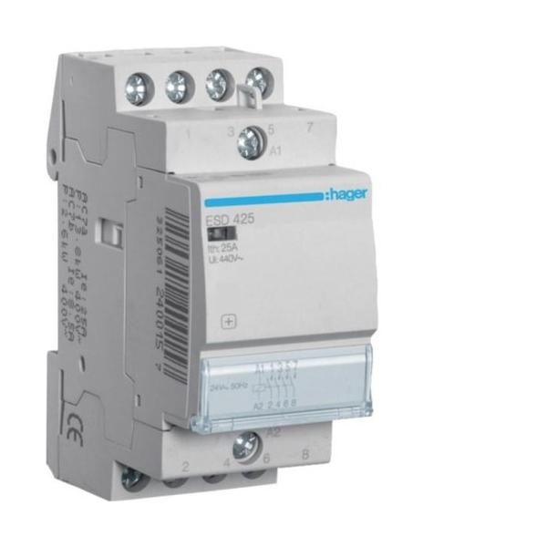 CONTACTOR 25A 4NA 24V