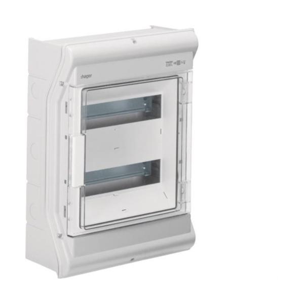 CAJA SUPERFICIE ESTANCA VECTOR VE EXTERIOR IP55 2 FILAS 24 MÓDULOS