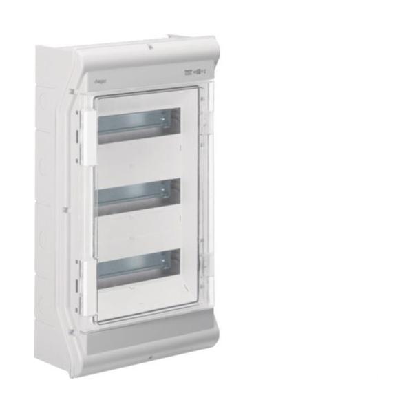 CAJA SUPERFICIE ESTANCA VECTOR VE EXTERIOR IP55 3 FILAS 36 MÓDULOS