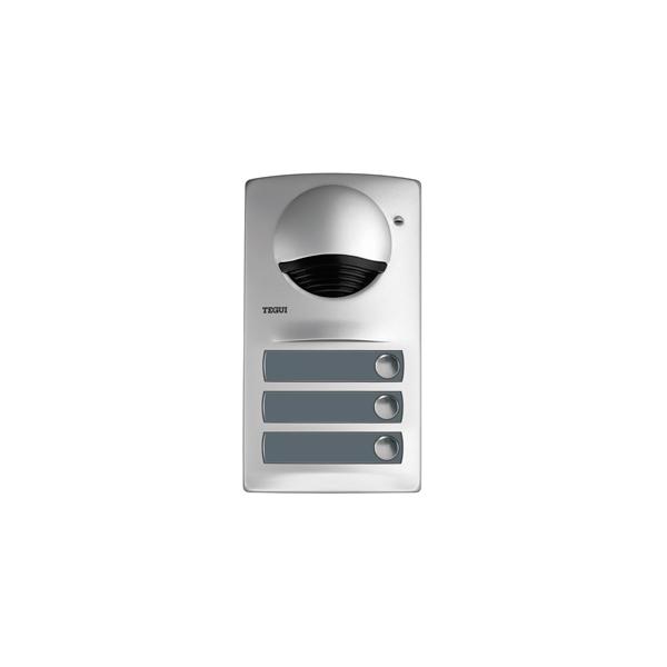 Placa kit portero 3 viviendas SERIE 7