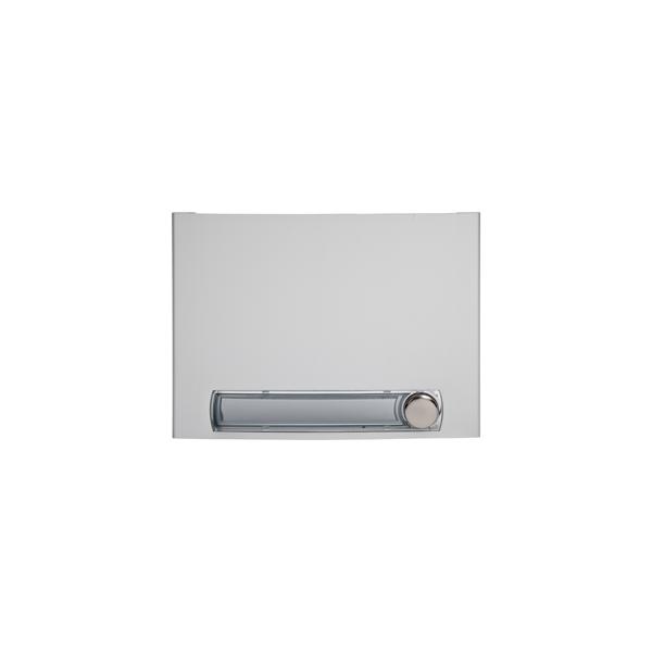 Frontal módulo 1 pulsador 1 columna SERIE 7