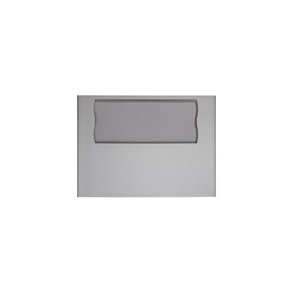 Frontal módulo señalización anodizado SERIE 7
