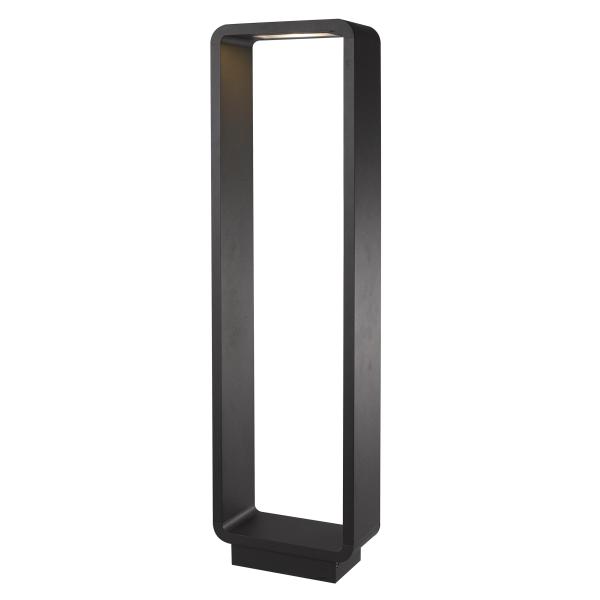Baliza SIBILA IP54 LED COB AC 10W 1100lm(645lm) CRI80 3000K 51º 800mm Antracita