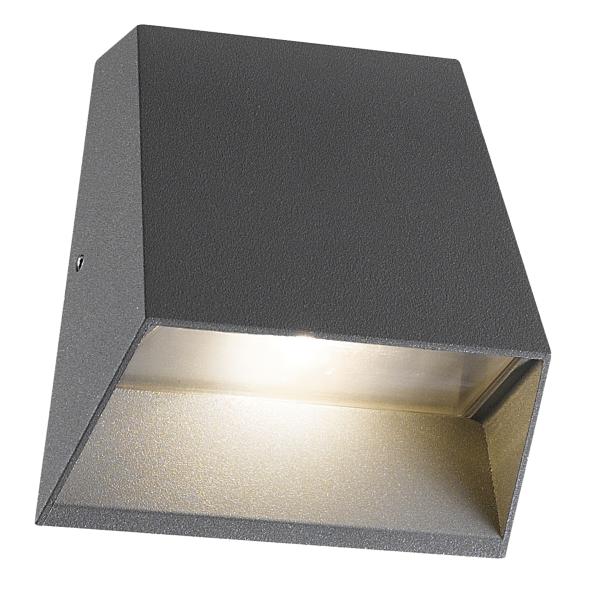 APLIQUE ARTAL IP54 LED COB 7W 780lm CRI80 3000K 108 ANTRACITA