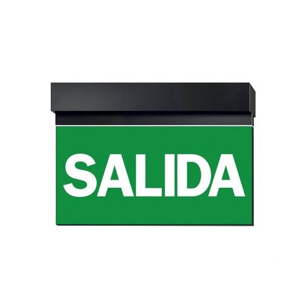 LUMINARIA BANDEROLA PARED IKUS-TP SIMPLE RT1600 NEGRO
