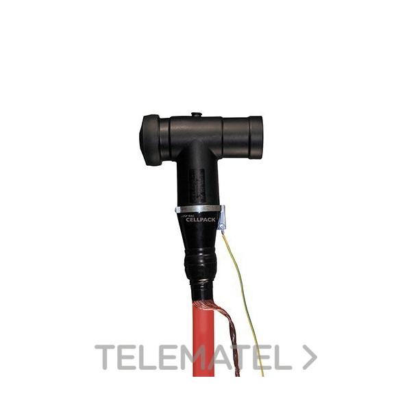 KIT 3 FASES CON CONECTOR T CTS 630A 24/36Kv