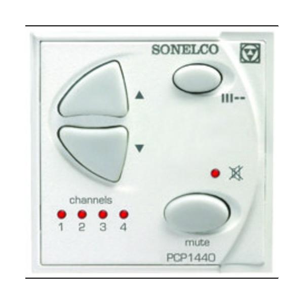 MÓDULO SELECTOR 4 CANALES COMPACT SERIE PCP BLANCO