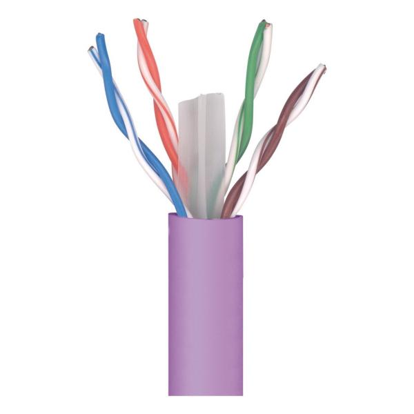 CABLE DATOS DK6000 U/UTP DCA CU 23AWG CAT6 DIMETRO 6,2mm LSFH 1000m VIOLETA