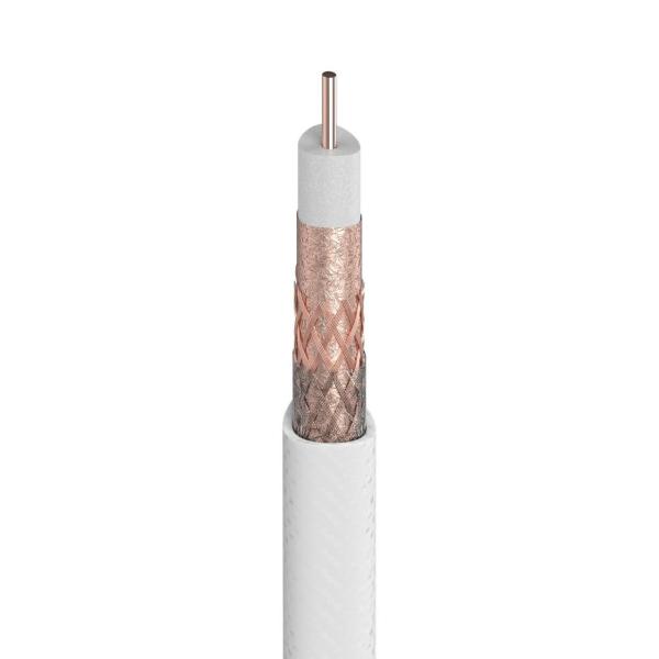 CABLE COAXIAL T100PLUS LSFH DCA 100m BLANCO