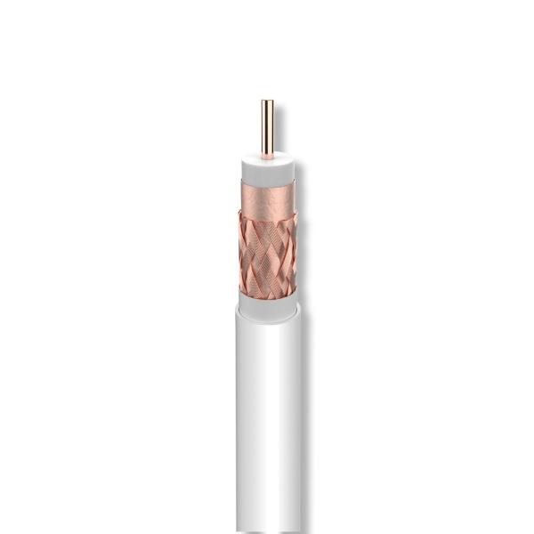 CABLE COAXIAL T100 PLUS PVC BLANCO