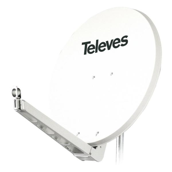 ANTENA PARABLICA OFF-SET ALUMINIO DISCO 850 BLANCO