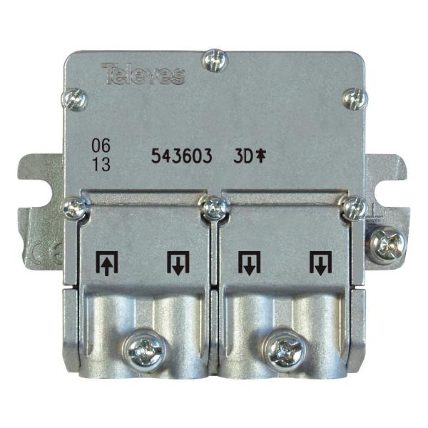 MINI REPARTIDOR 5 2400MHz EASYF 3D 8,5/7,5dB