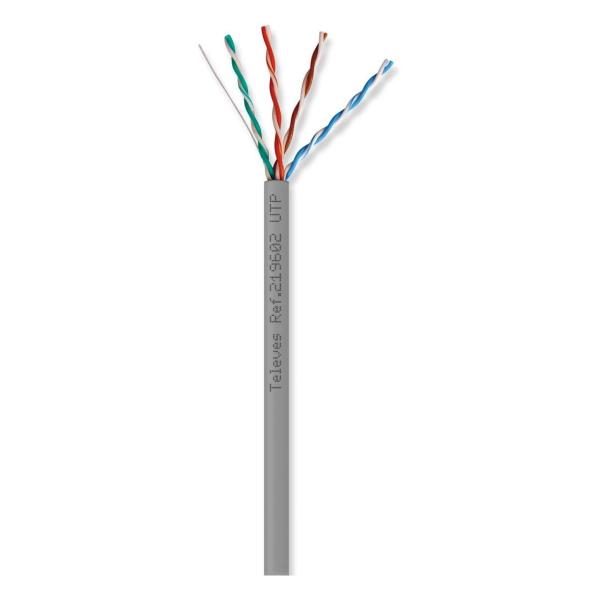 CABLE DE DATOS DK5000E U/UTP ECA CU 24AWG LSFH 305m GRIS