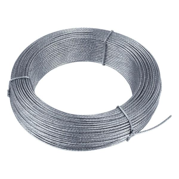 CABLE DIMETRO 6mm ACERO GALVANIZADO