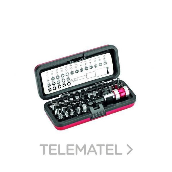 CONJUNTO DE PUNTAS BIT (CAJA 37 PIEZAS)