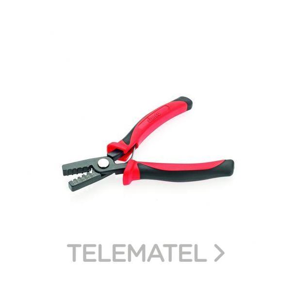 TENAZA ENGASTE TRAPEZOIDAL 0,5-2,5mm2 140mm