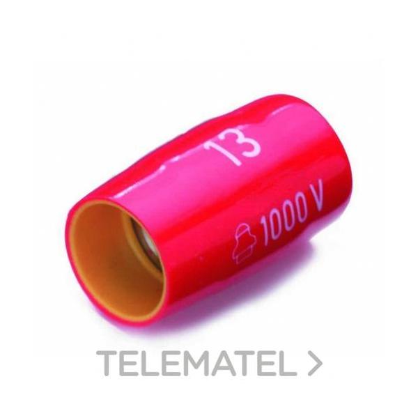 LLAVE VASO 12 CANTOS 3/8" 1000V SW17,28mm