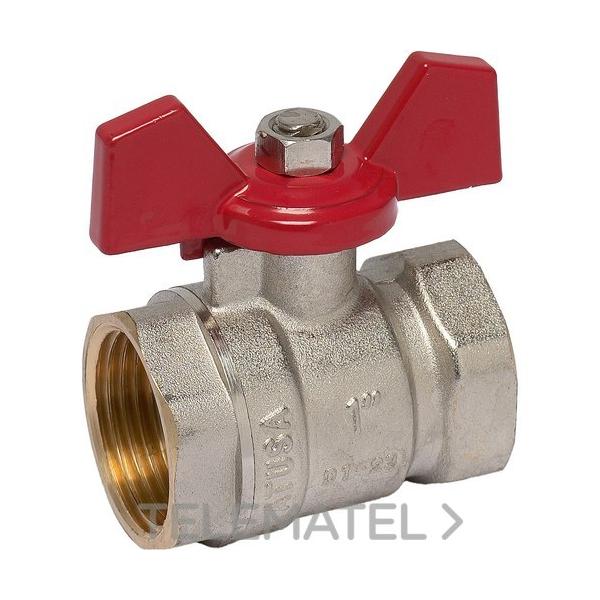 VLVULA ESFERA SYC355 PN25 H-H 1/2" MANETA AZUL