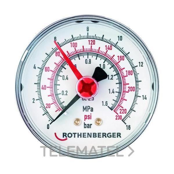 MANÓMETRO RP50-0-16bar