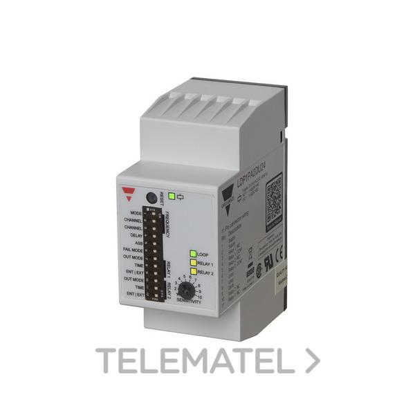 DETECTOR DE VEHÍCULO 1 LAZO ENCHUFABLE SALIDA 2xSPDT 35,5x81x60,2