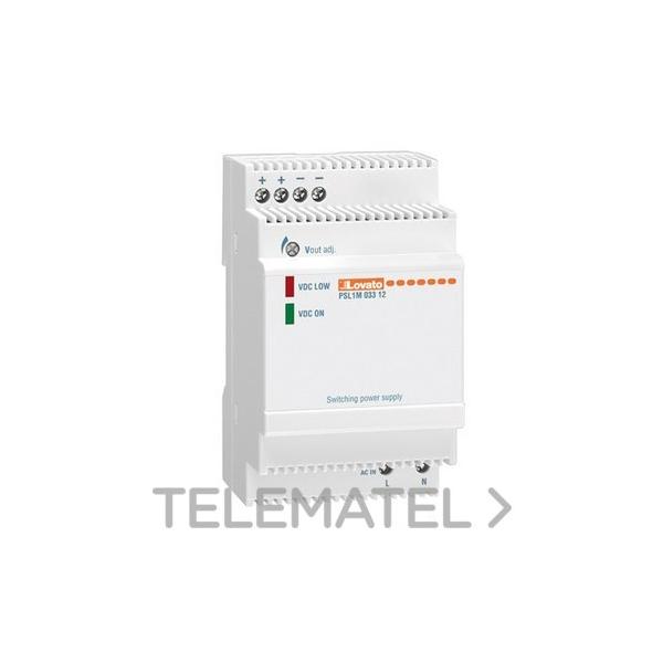 FUENTE ALIMENTACIÓN MONOFÁSICA 90-264V AC 2,75A 12V 33W