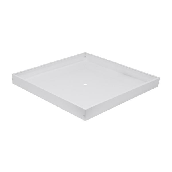 CAJN DE SUPERFICIE SILENT LED 60x60cm EN COLOR BLANCO