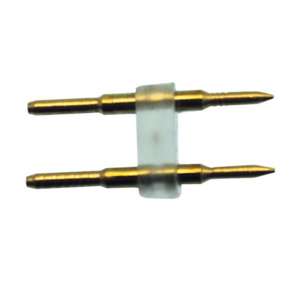 CONECTOR MACHO TRANSPARENTE PARA TIRA LED MAXIBRILLO.