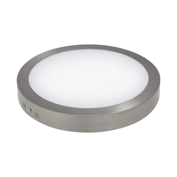 LUMINARIA BRENO CL SUPERFICIE GRIS 24W 840 230V