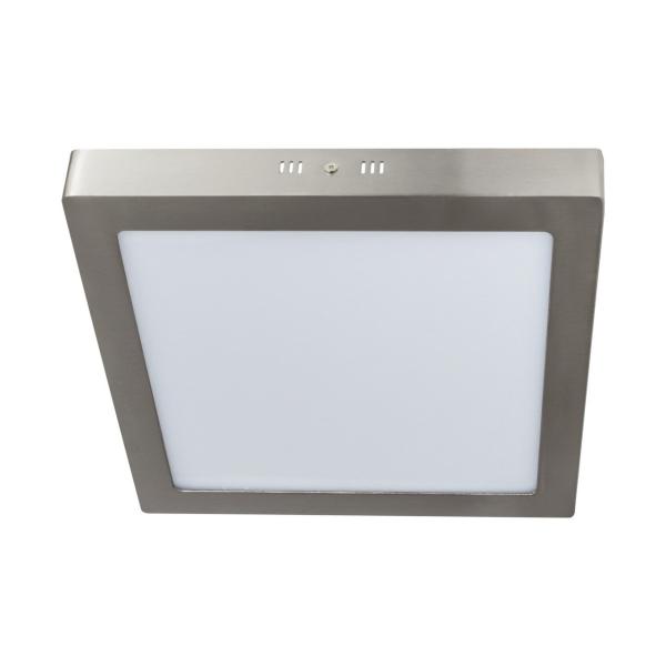 LUMINARIA BRENO SQ SUPERFICIE GRIS 24W 840 230V