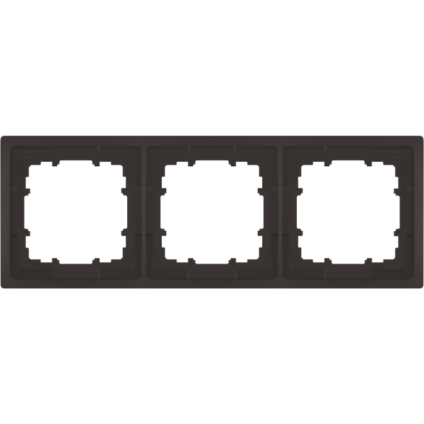 Style, marco de 3 elementos, chocolate