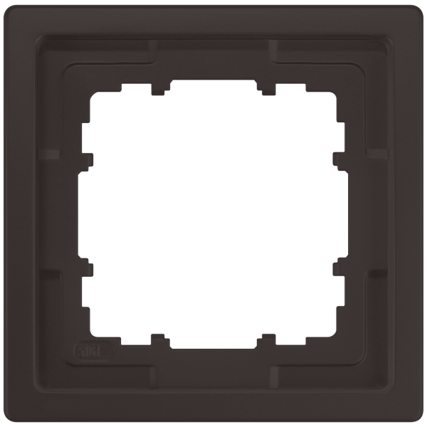 Style, marco de 1 elemento, chocolate