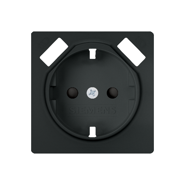 MIRO, TAPA BASE ENCHUFE SEGURIDAD 2 USB CARBONO METALIZADO