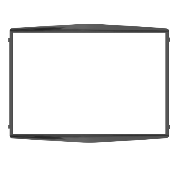 Coral, embellecedor intermedio, negro magico