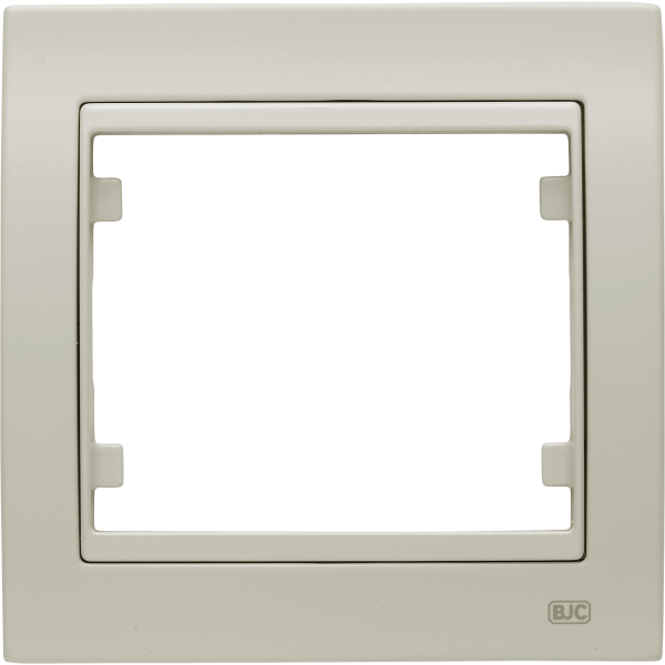 Mega, marco 1 elemento horizontal-vertical blanco satin
